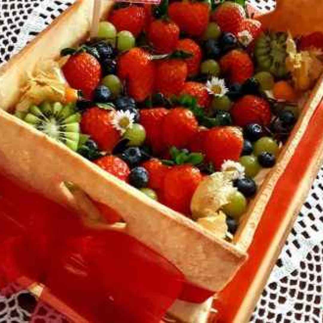 crostata cassetta di frutta fresca
