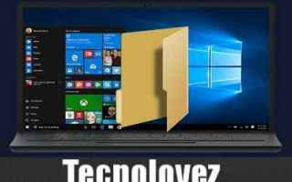 Microsoft: windows 10  file nascosti  cartelle