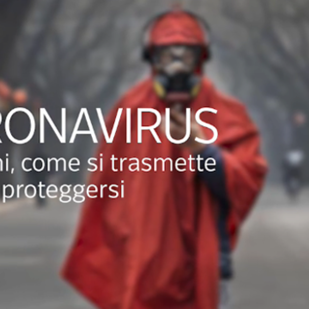 Contagio del Coronavirus proteggiamoci