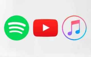 Audio: spotify  youtube music  apple music