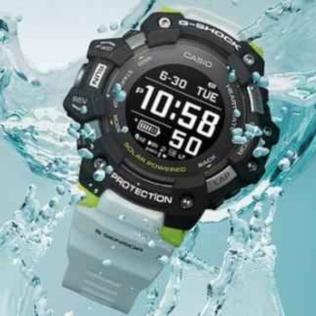 G-Shock GBD-H1000. Da Casio lo sportwatch rugged con GPS e cardiofrequenzimetro