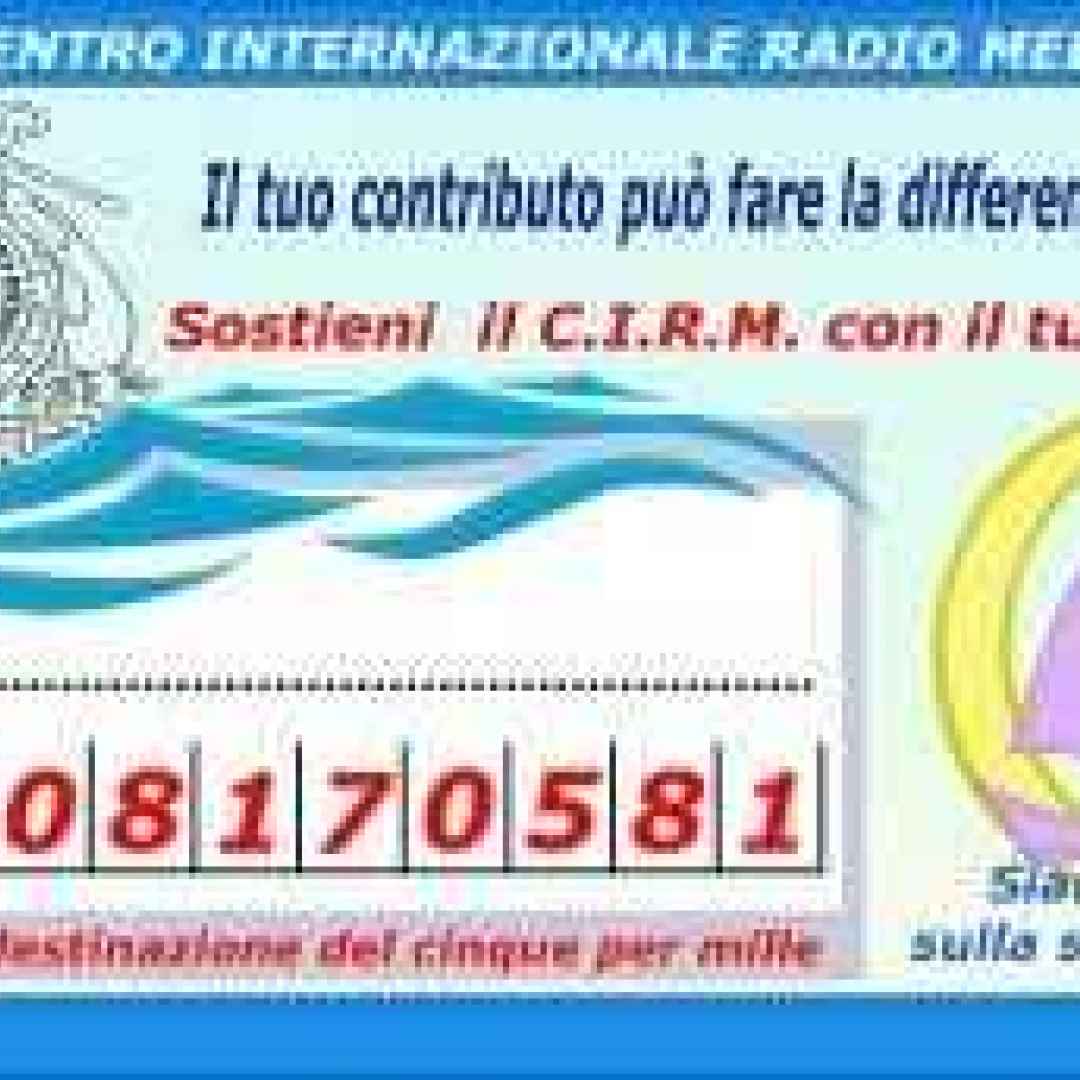 Il Centro Internazionale Radio Medico - C.I.R.M. compie 85 anni