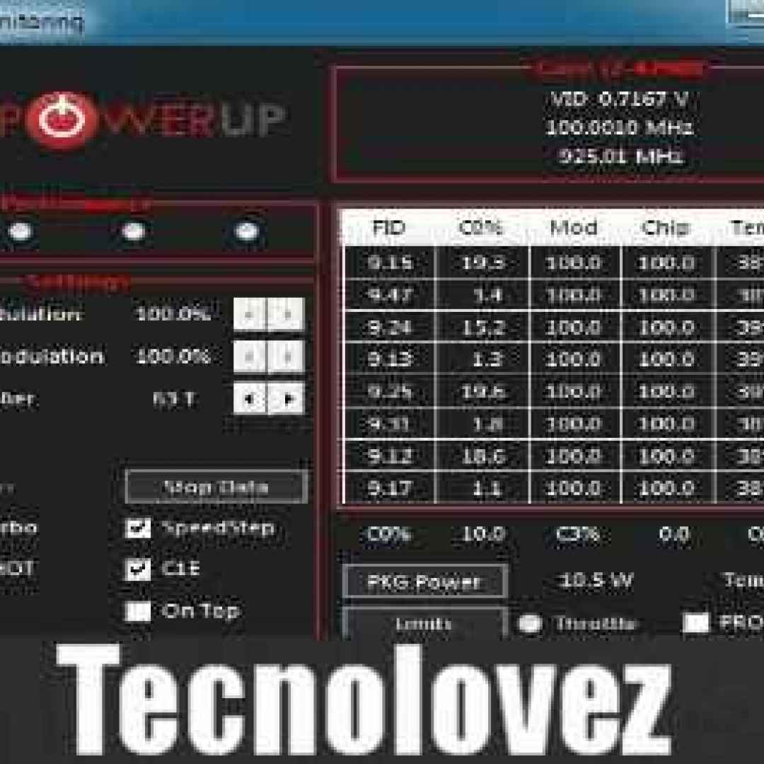 (ThrottleStop) Programma per aggirare la limitazione di potenza della CPU del tuo PC