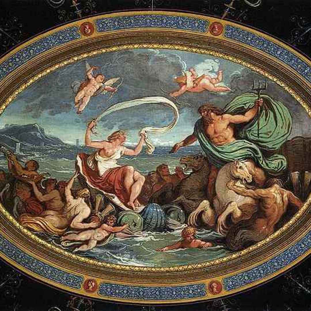 anfitrite  arte  astronomia  mitologia