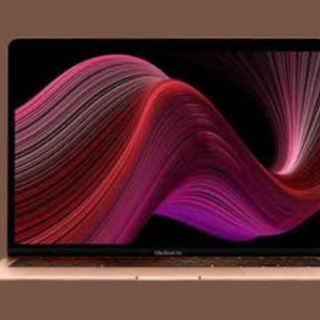 MacBook Air. Rinnovato con chip Intel di 10a generazione e nuova tastiera