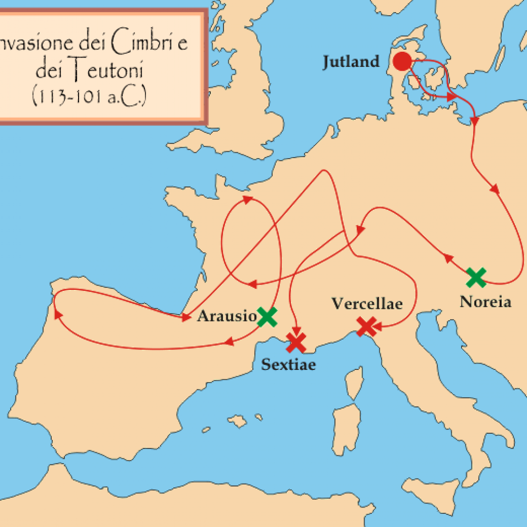 Medioevo - La storia degli ultimi “barbari” d’Italia: I Cimbri