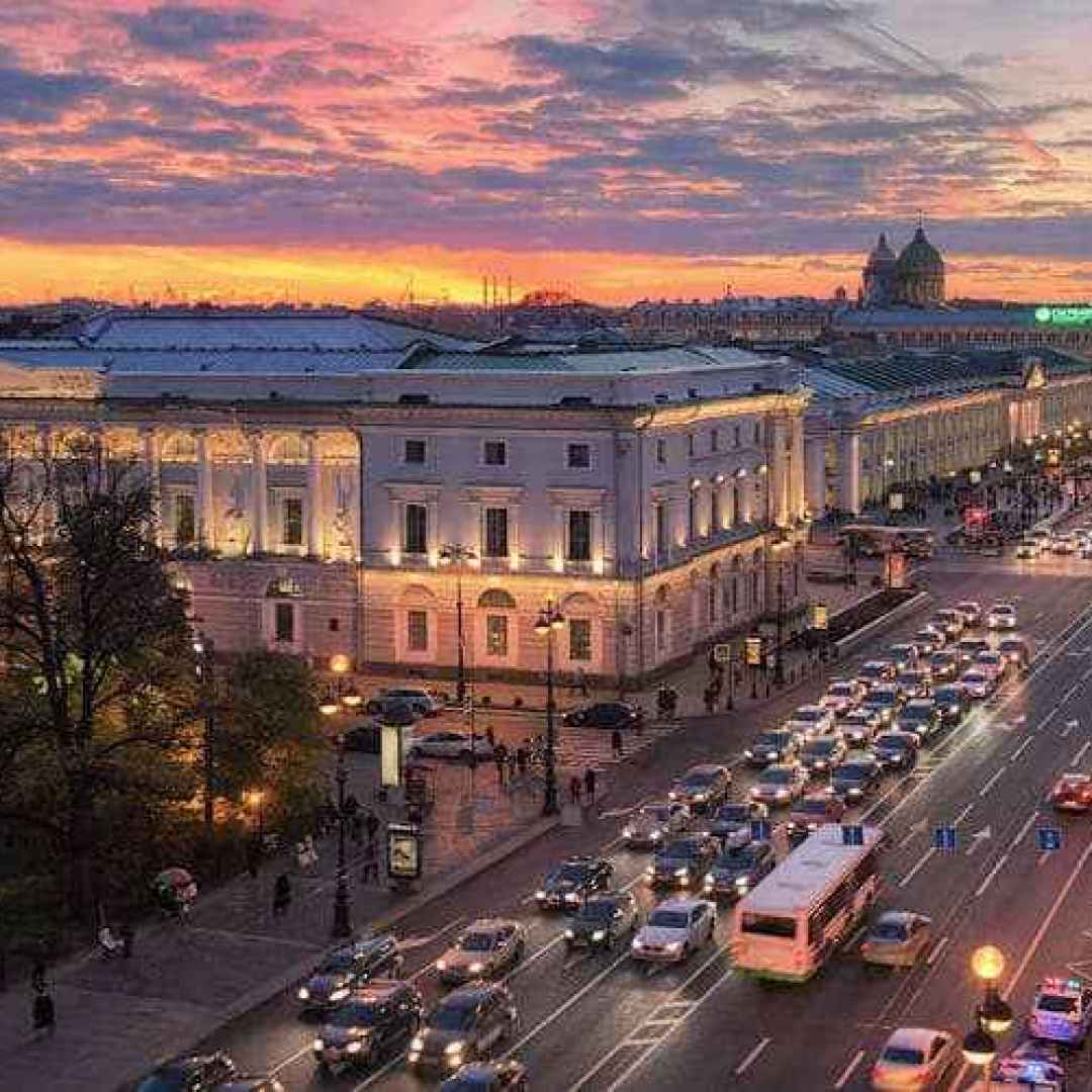 San Pietroburgo e la prospettiva nevskij