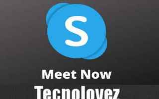 Software Video: skype meet now skype videochiamate