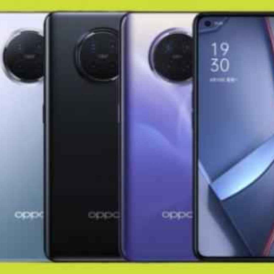 Oppo Ace 2 5G. Ufficiale il top gamma con ricarica wireless ultraveloce