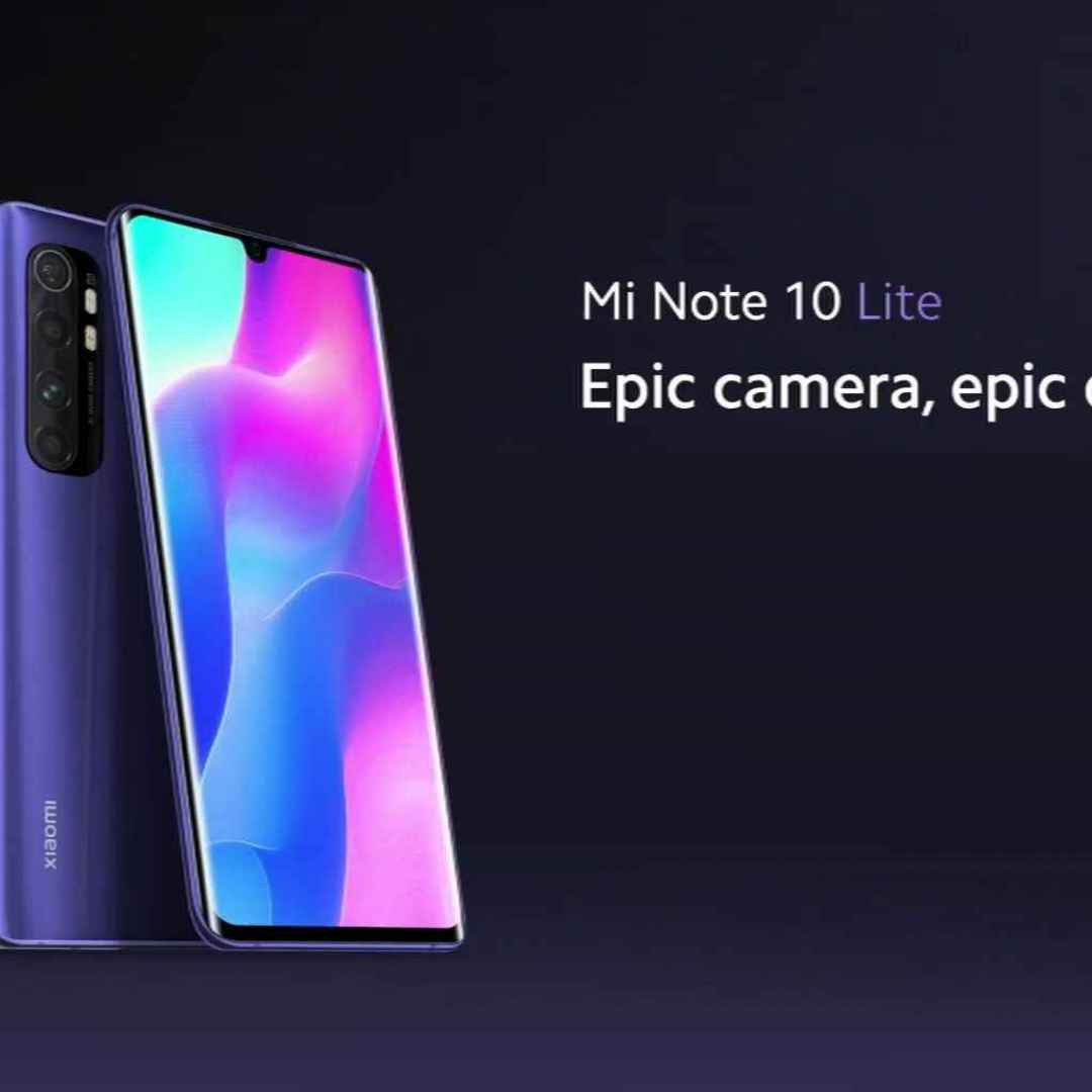 Xiaomi Mi Note 10 Lite è stato presentato ufficialmente: il nuovo re della fascia media