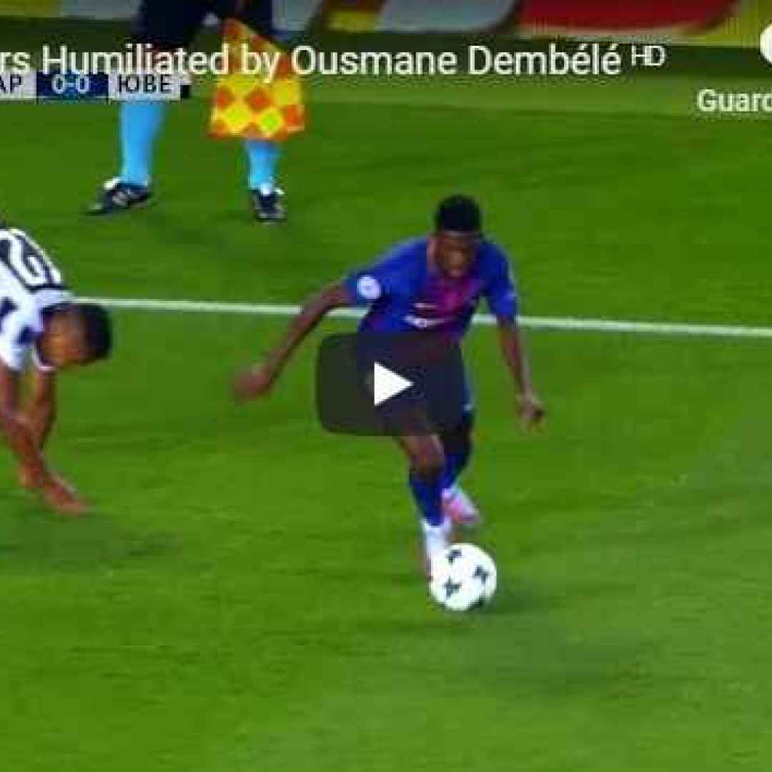 Juve Calciomercato: svolta per Ousmane Dembele – VIDEO