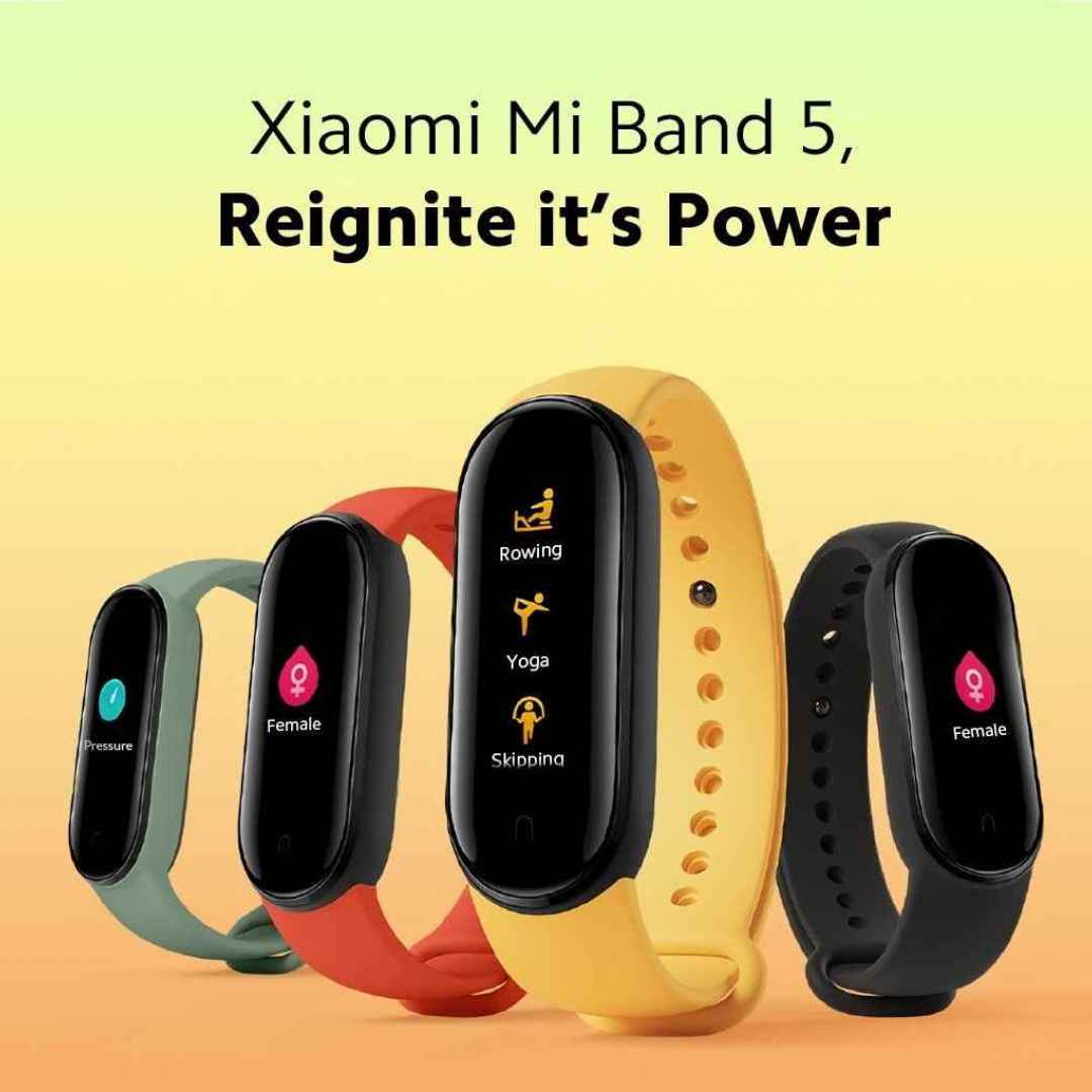 Xiaomi Mi band 5 è stata presentata ufficialmente: la regina delle smartband ha anche il chip NFC e costa meno di 30€