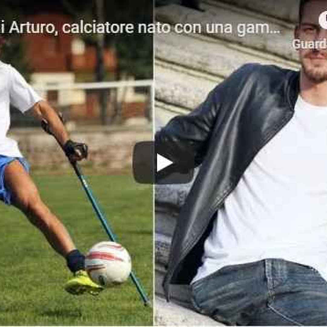 calcio calciatore arturo video italia
