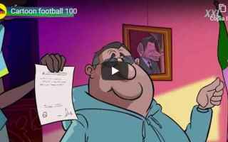 Calcio: calcio cartoni animati video ridere