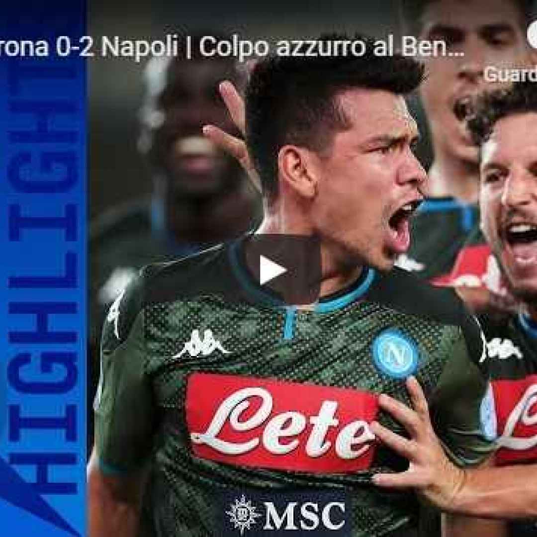Hellas Verona-Napoli 0-2 - Gol e Highlights - Giornata 27 - Serie A TIM 2019/20 - VIDEO