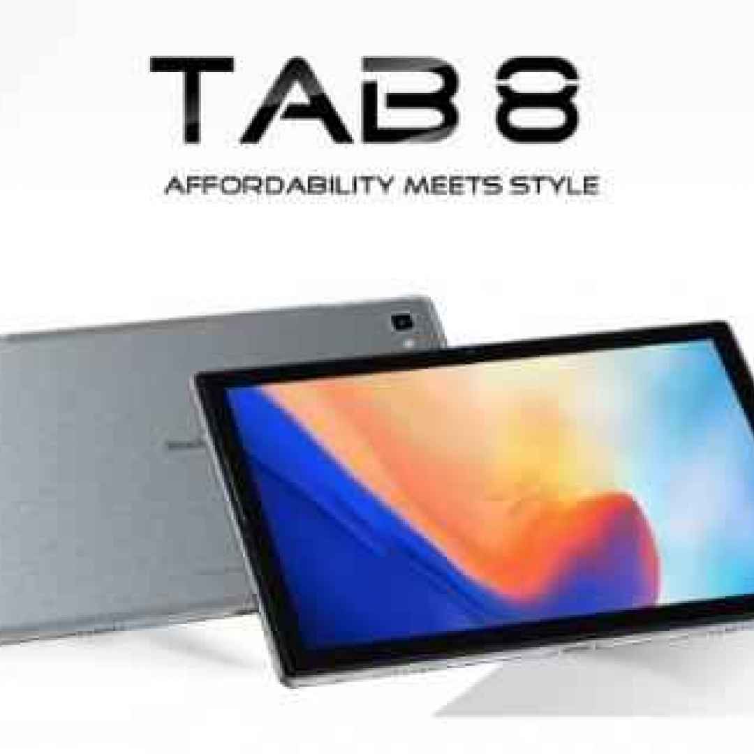 Blackview Tab 8. Presentato il tablet low cost con Dual SIM 4G e Android 10