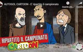 Autogol Cartoon - É ripartito il campionato - Gli Autogol - VIDEO