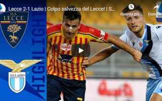 Lecce-Lazio 2-1 - Gol e Highlights - Giornata 31 - Serie A TIM 2019/20 - VIDEO