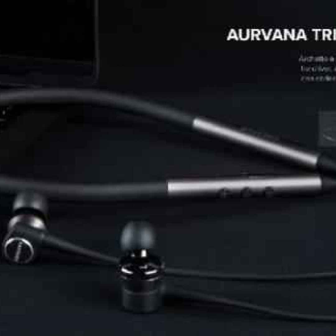 Novità. Aurvana Trio Wireless: disponibile la neckband con suono olografico e Bluetooth 5.0