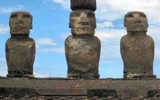 Cultura: isola di pasqua  lemuria  moai  pacifico