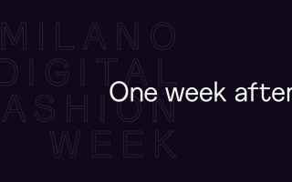 Social Network: milano digital fashion week  moda