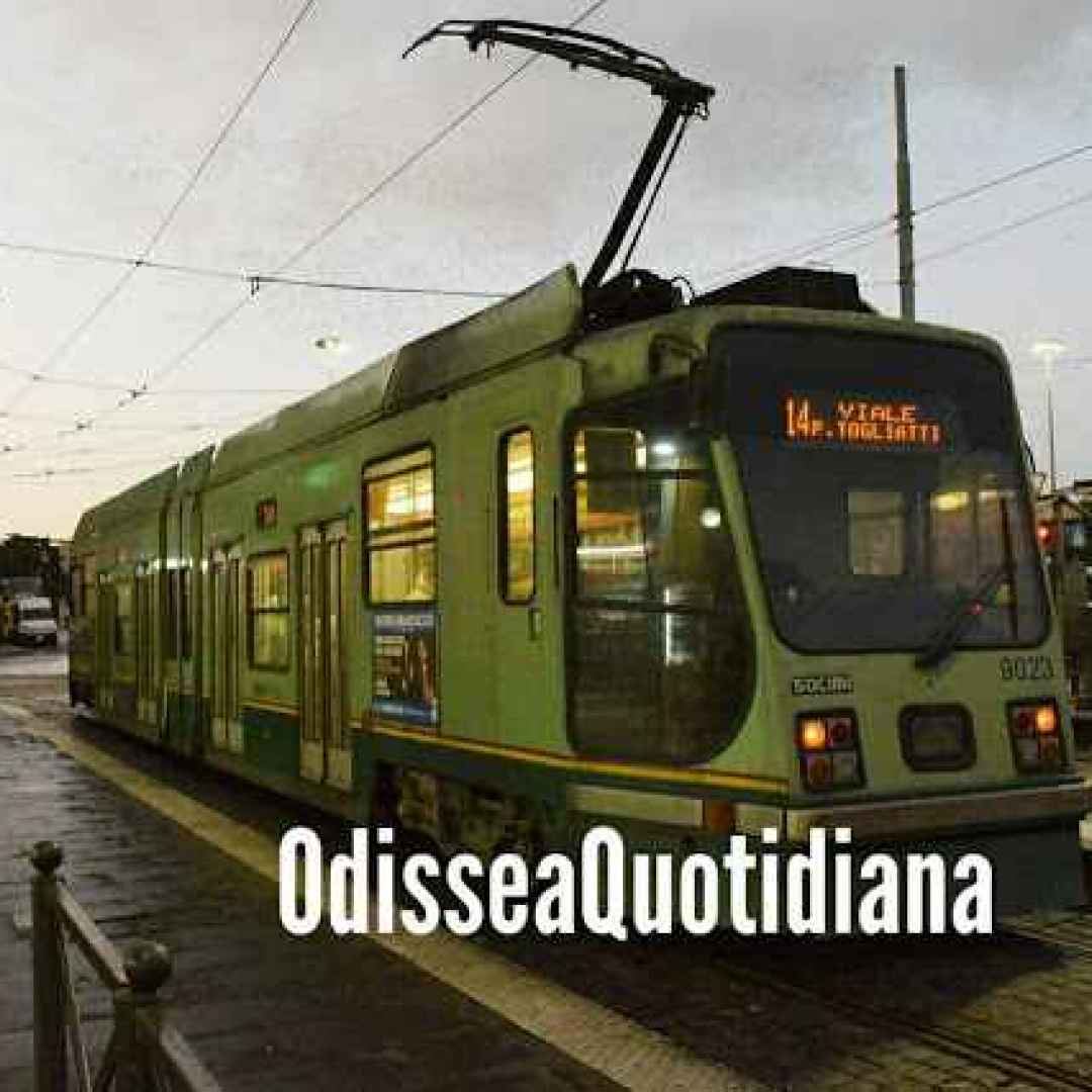 trasporto pubblico  roma  tram