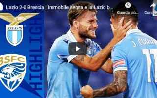 Serie A: lazio brescia video gol calcio