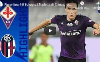 Serie A: fiorentina bologna video gol calcio