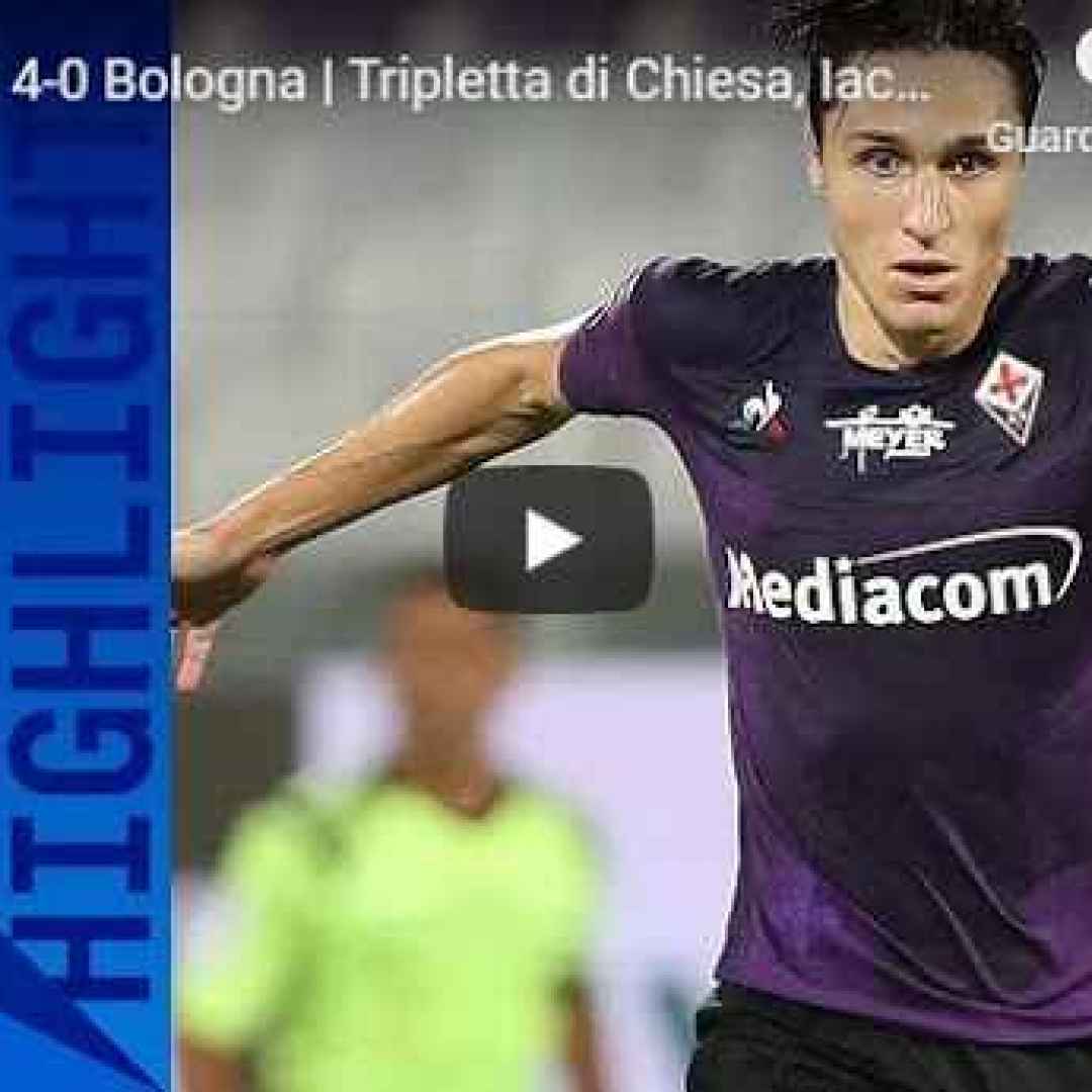 fiorentina bologna video gol calcio