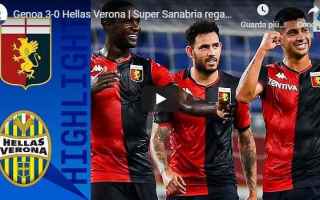 Serie A: genoa verona video gol calcio