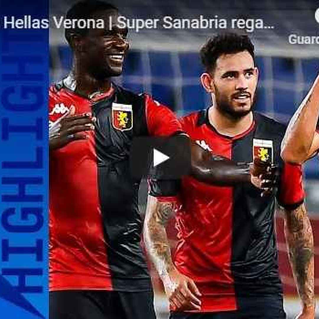 Genoa-Hellas Verona 3-0 - Gol e Highlights - Giornata 38 - Serie A TIM 2019/20 - VIDEO CALCIO