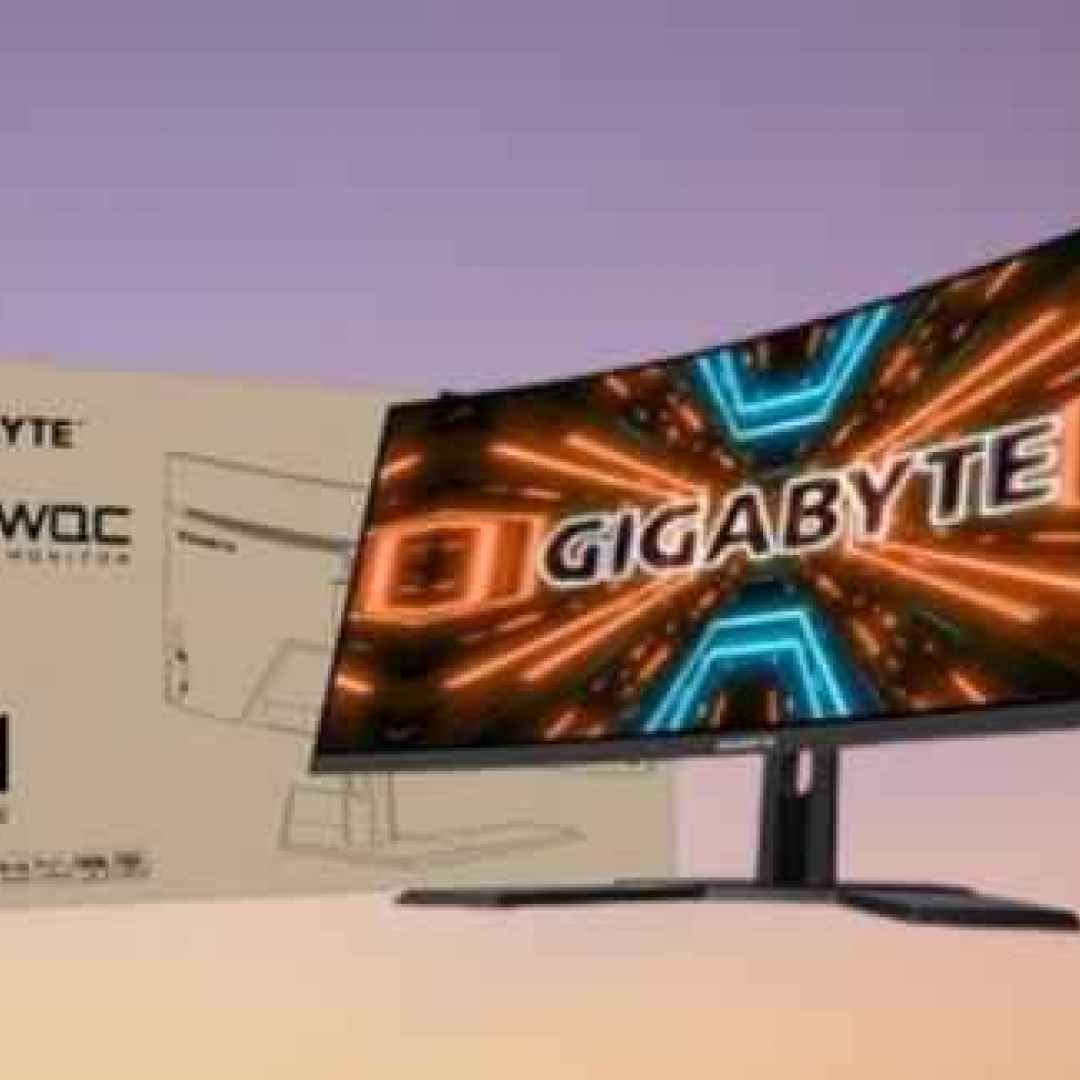 Gigabyte G34WQC. Ufficiale il display curvo ultra-wide da 34” per gaming e creativi