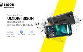 UMIDIGI BISON presentato ufficialmente: il rugged phone dal design elegante