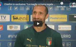 Giorgio Chiellini in esclusiva: "La maglia azzurra regala sensazioni uniche" - VIDEO