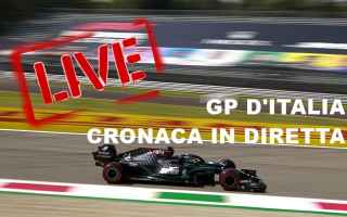 La cronaca testuale minuto per minuto del GP d'Italia di F1