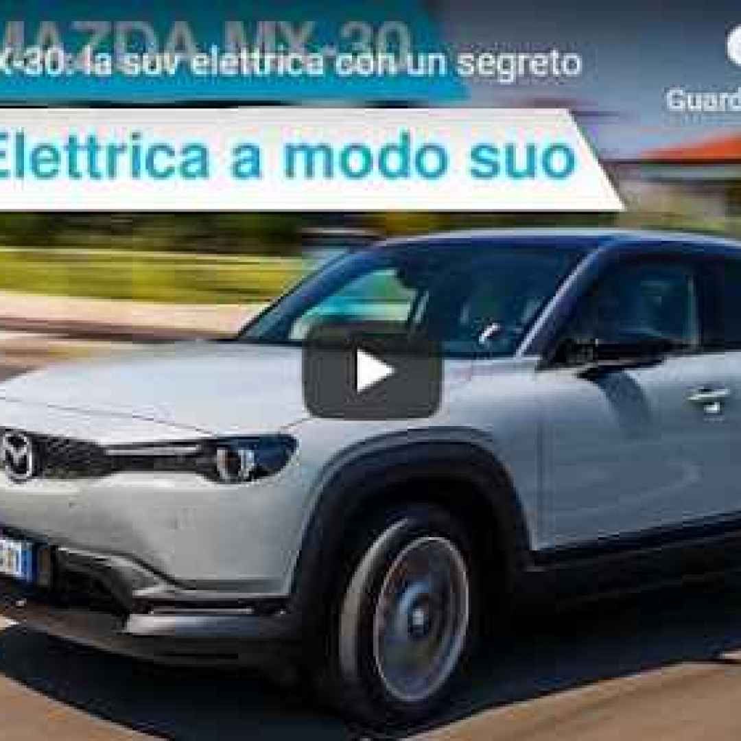 Mazda MX-30: la suv elettrica con un segreto - VIDEO