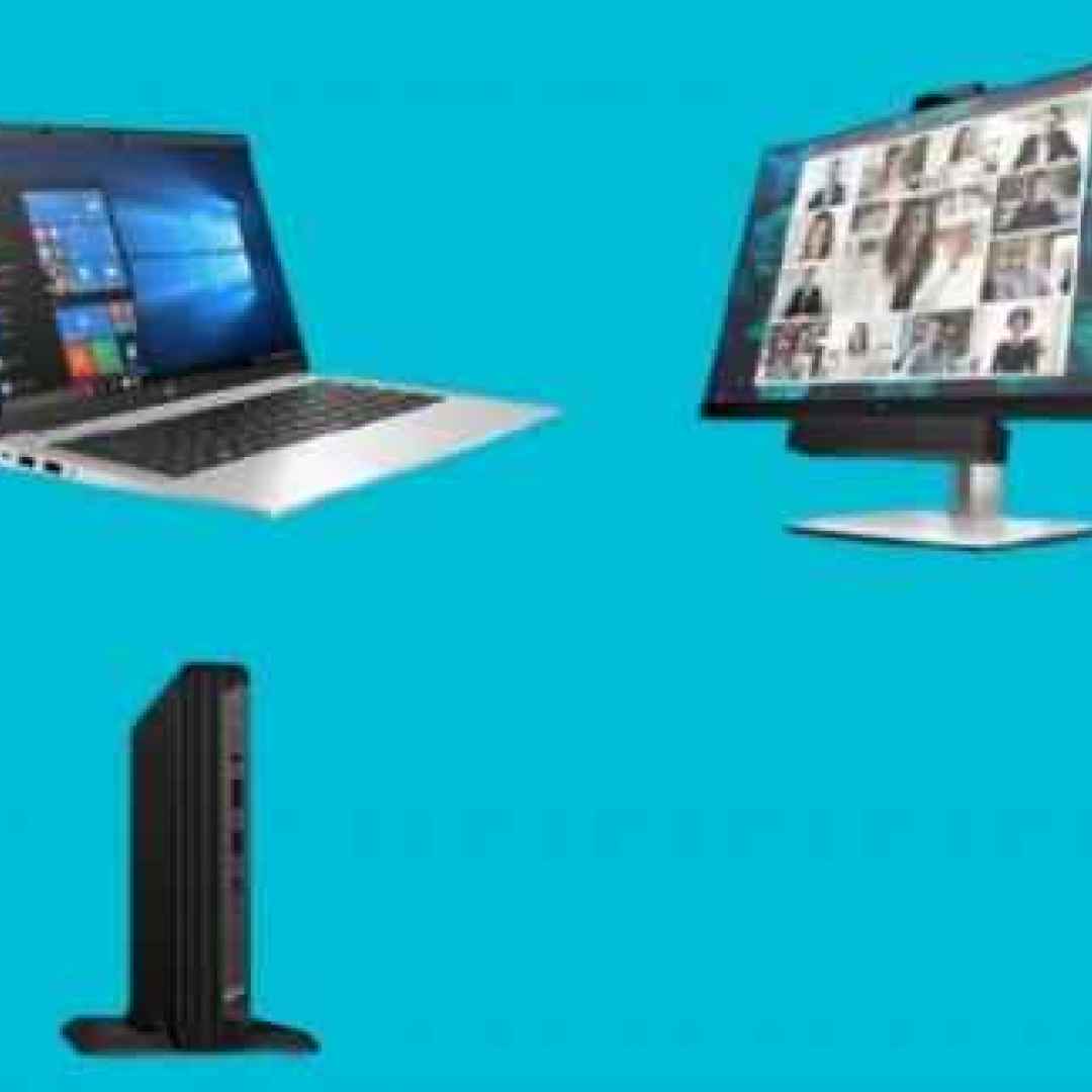 HP Reinvent 2020. Ufficiali i nuovi notebook, computer e monitor per lo smart working