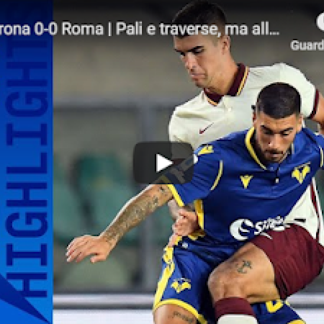 Verona-Roma 0-0 | Highlights | Giornata 1 Serie A TIM 2020/21 - VIDEO