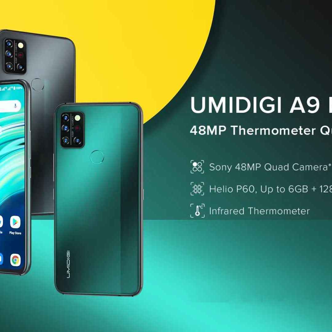 UMIDIGI A9 Pro è uno smartphone che integra un termometro ad infrarossi e puoi provare a vincerne uno