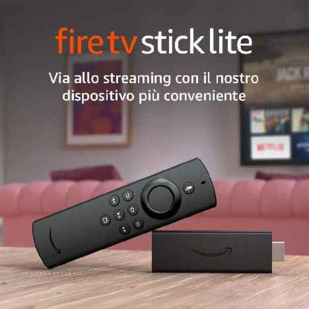 Amazon Fire TV Stick Lite presentata ufficialmente: un
