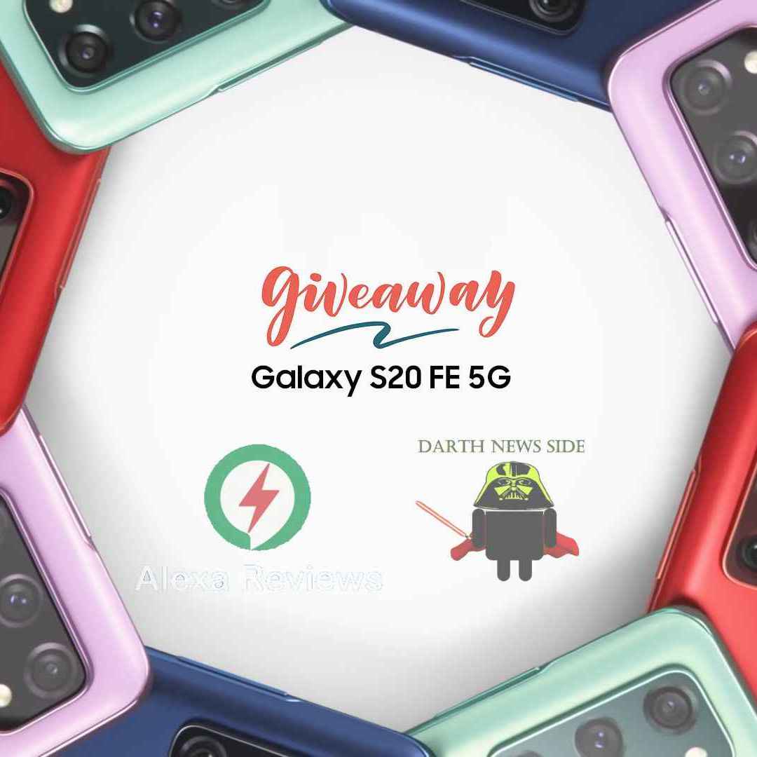 Prova a vincere il nuovo Samsung Galaxy S20 FE partecipando a questo giveaway