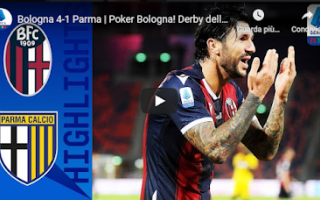 Serie A: bologna parma video gol calcio