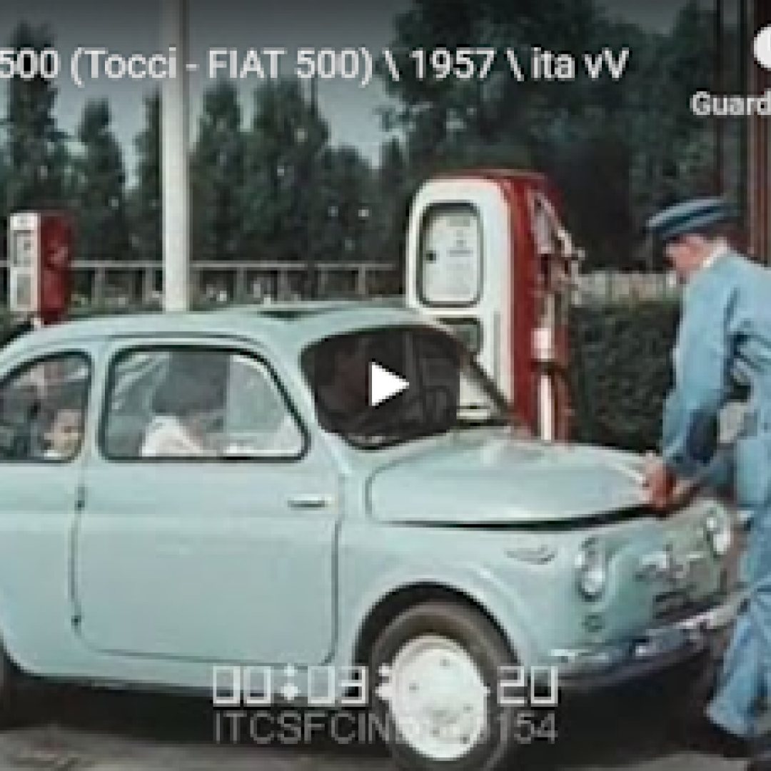 La presentazione della Nuova Fiat 500 - 1957 - VIDEO