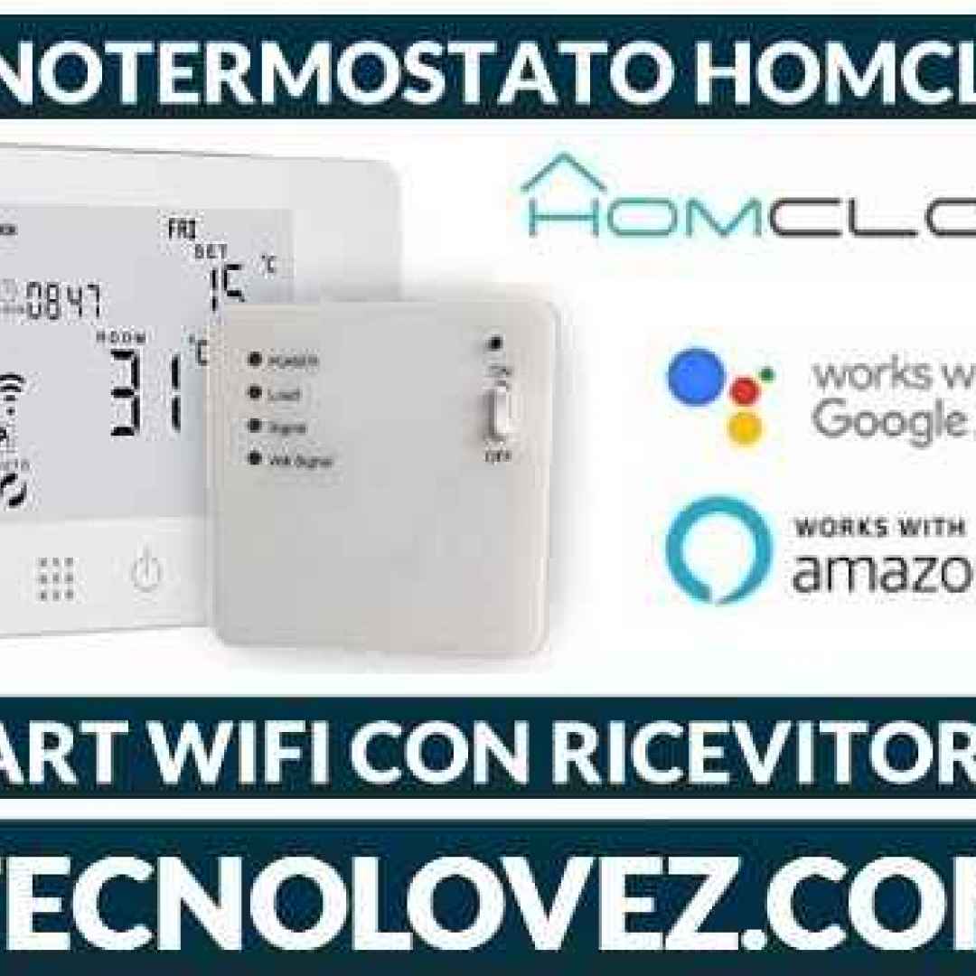 cronotermostato smart homcloud wi-fi con