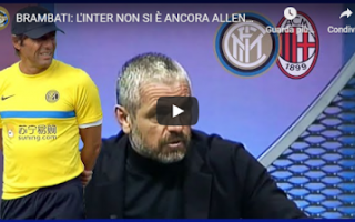 Serie A: milano derby inter milan video calcio