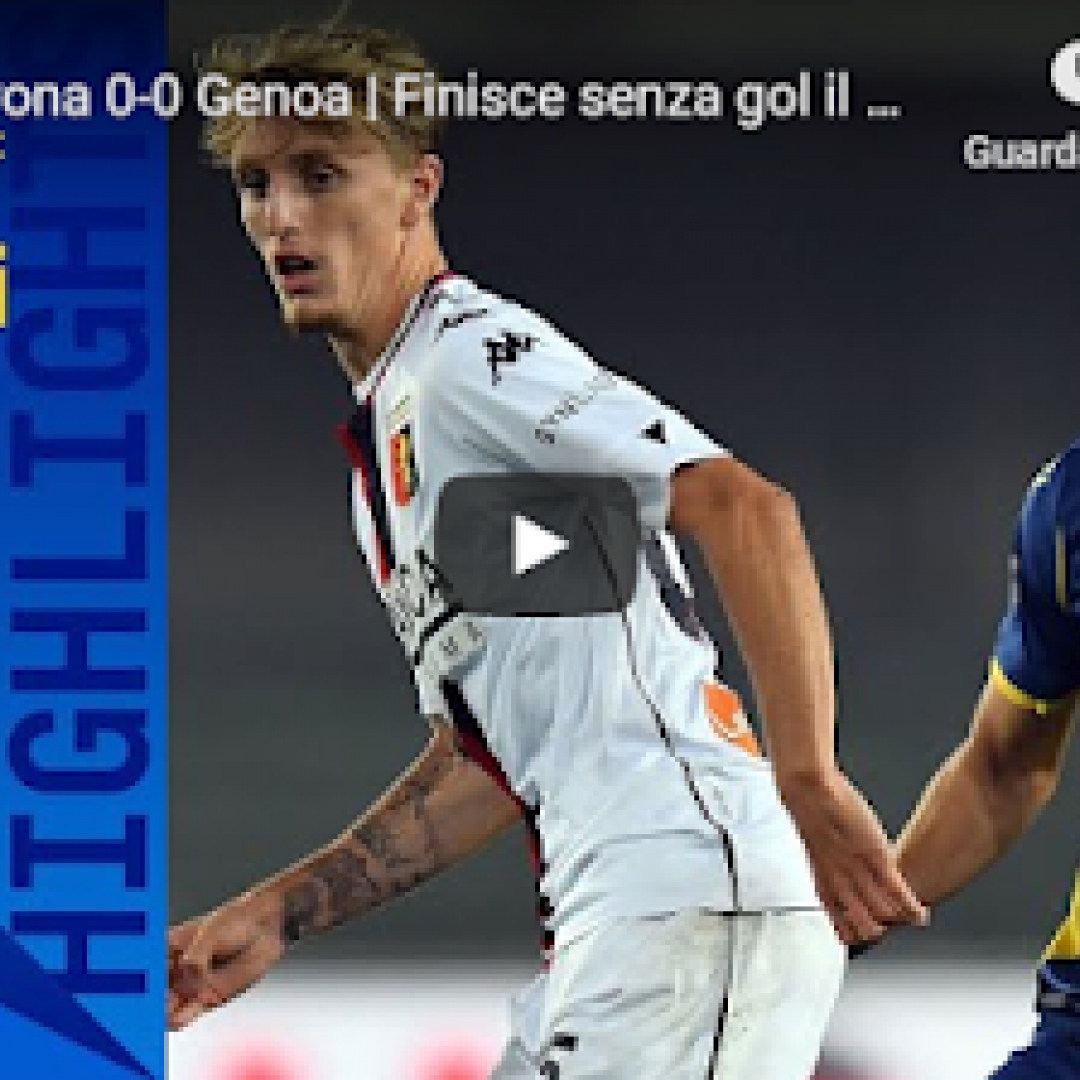 Verona-Genoa 0-0 | Highlights | Giornata 4 | Serie A TIM 2020/21 - VIDEO
