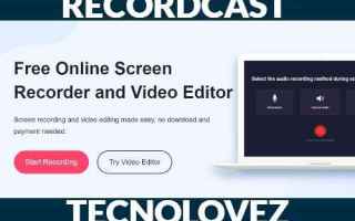 Internet: recordcast registare video