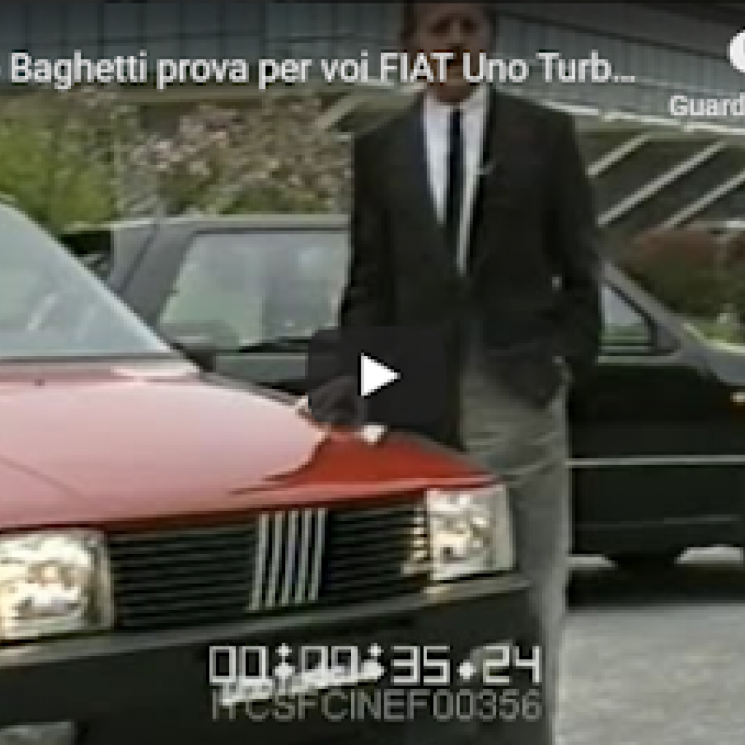 Giancarlo Baghetti prova per voi FIAT Uno Turbo i.e. - VIDEO