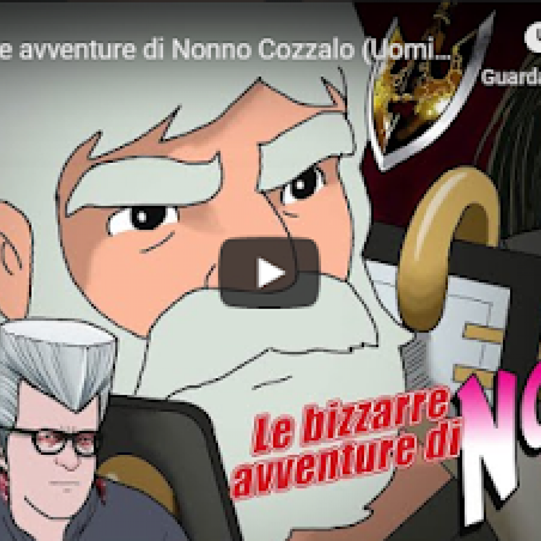 Le bizzarre avventure di Nonno Cozzalo a Uomini e Donne - Il Banksy dei cartoni animati... in barese - VIDEO