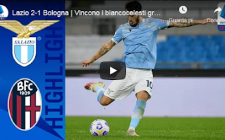 Serie A: roma lazio bologna video calcio gol